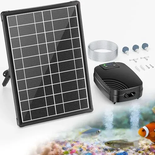 Aérateur solaire POPOSOAP A075 pour petit étang ou bassin