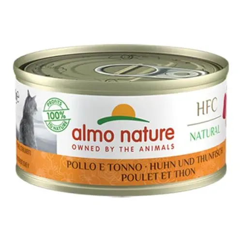 Almo Nature Classic pâtée au poulet pour chat, 24 x 70 g