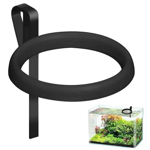 Anneau d'alimentation à clipser CYUXING pour aquarium