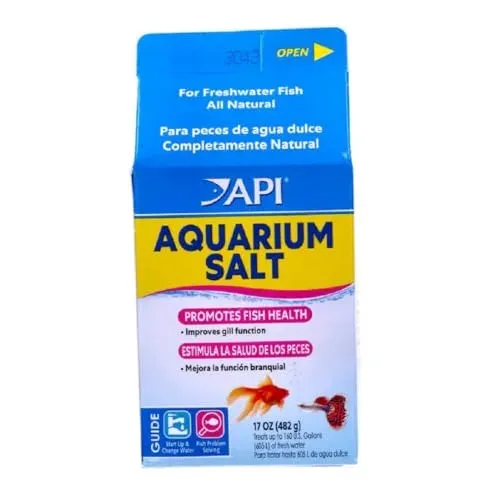 Sel API Aquarium Salt pour la santé des poissons d'eau douce