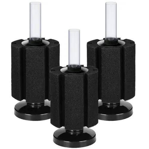 AquaNeat filtre éponge Bio, lot de 3, pour bac jusqu'à 150 l