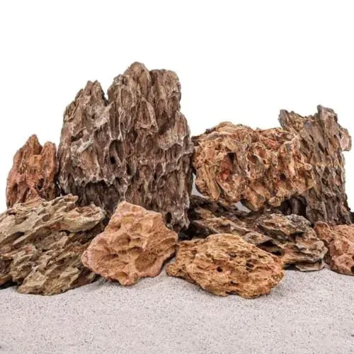 AquaOne pierres dragon marron pour aquascaping