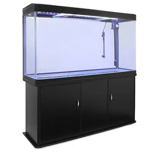 Aquarium Monster Shop 300 l avec meuble noir