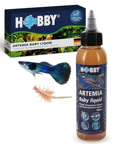 Artemia Baby Liquid Hobby, aliment liquide pour alevins 125 ml