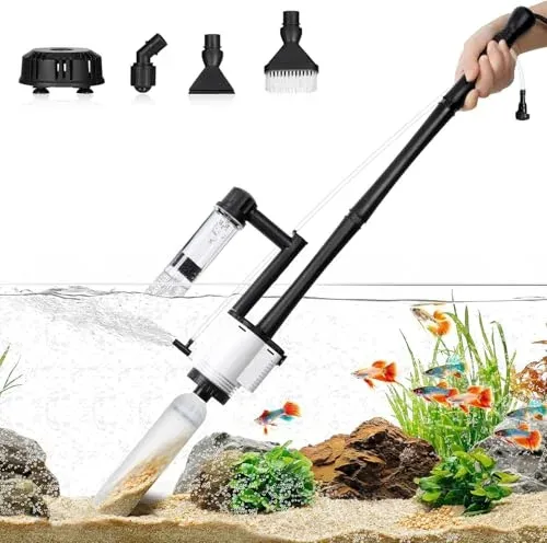 Aspirateur d'aquarium électrique AQQA 8 en 1, 30 W