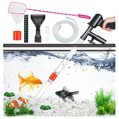 Aspirateur de gravier manuel OsAtNb 09G pour aquarium