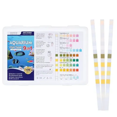 Bandelettes Huiguli 9 en 1 pour test d'eau