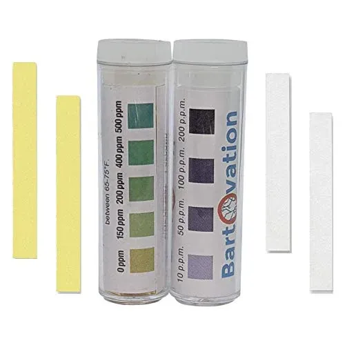 Bartovation kit test bandelettes ammonium quaternaire et chlore