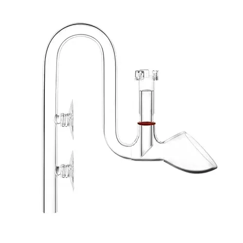 Bec Lily Pipe en verre JARDLI avec écumeur pour aquarium