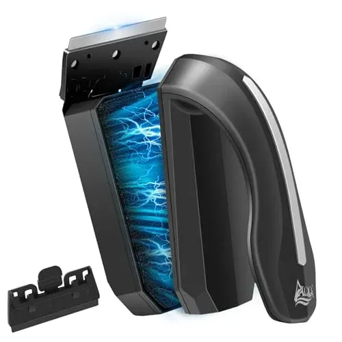 Brosse magnétique AQQA AQ076 pour vitres de 1 à 2,5 cm