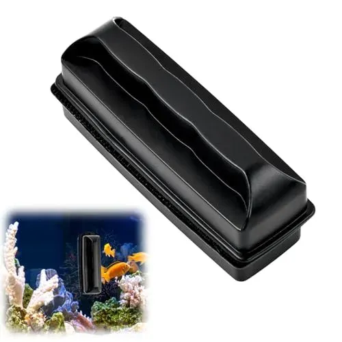 Brosse magnétique Dewocke pour vitre d'aquarium