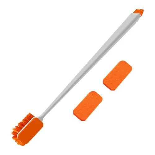 Brosse de nettoyage double face MiOYOOW avec 2 feutres