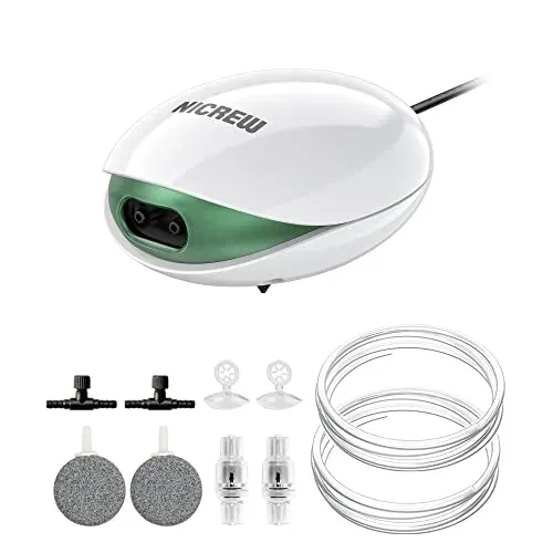 Bulleur NICREW UX5 pour aquarium jusqu'à 400 l