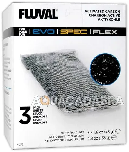 Cartouche charbon actif Fluval Spec pour filtre nano