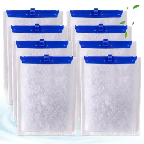 Lot de 8 cartouches filtrantes xbbwmrs pour Whisper Bio-Bag