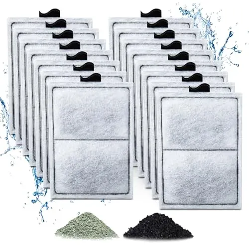 Cartouches PF-L Zuqqony avec zéolite, lot de 15 pour Top Fin