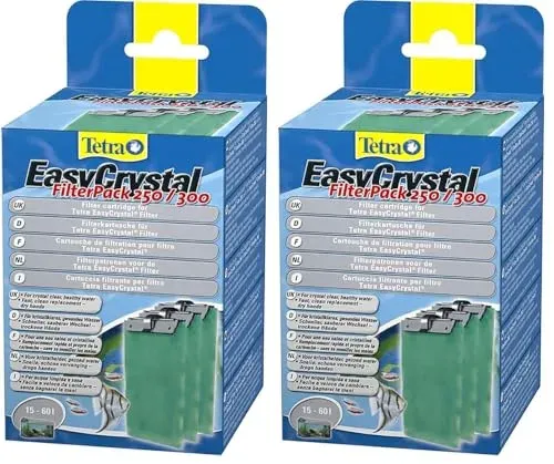 Cartouches Tetra EasyCrystal 250/300 pour filtre EasyCrystal