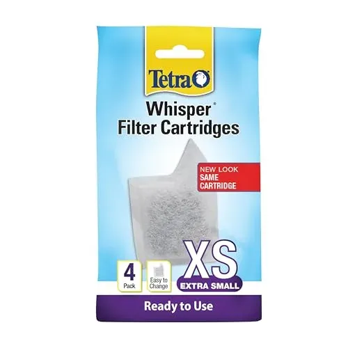 Cartouches filtrantes Tetra Whisper taille XS (lot de 4)