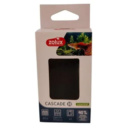 Cartouches zeocarb Zolux CA 30 pour filtre Corner 30