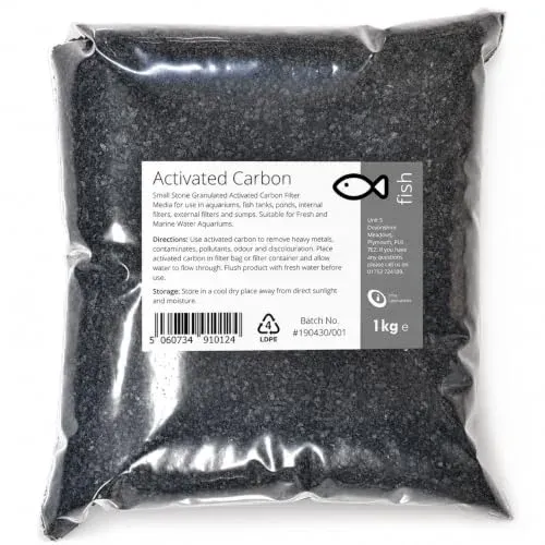 Charbon actif Intralabs 1 kg en petits granulés pour aquarium