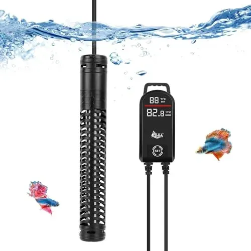 Chauffage aquarium AQQA 300 W avec affichage numérique LED