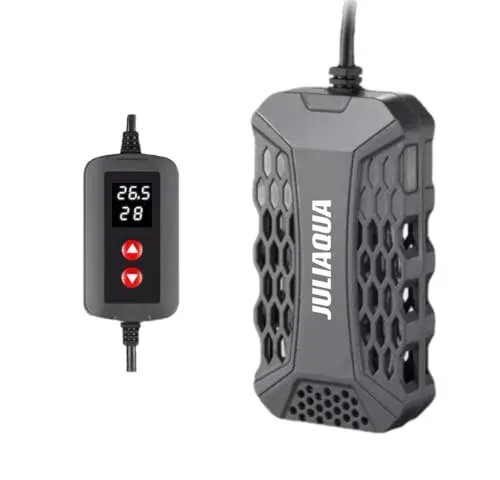 Chauffage aquarium JULIAQUA 100 W réglable pour bac de 5 à 75 l