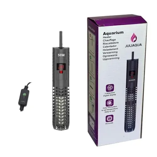 Chauffage aquarium JULIAQUA 50 W pour bac de 8 à 50 l