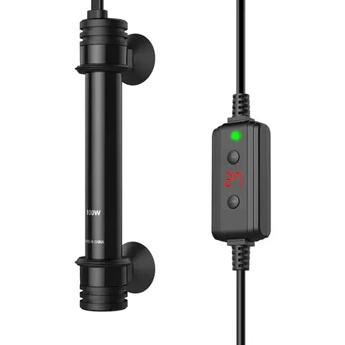 Chauffage aquarium NICREW 100 W avec contrôleur, jusqu'à 80 l