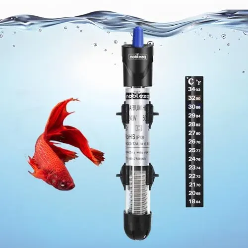 Chauffage aquarium Nobleza 50 W pour bac de 10 à 50 l