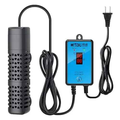 Chauffage HiTauing 100 W réglable pour bac de 37 à 78 l