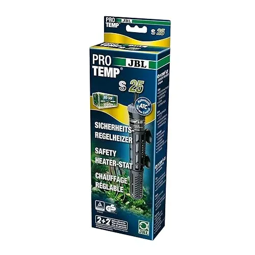 Chauffage JBL ProTemp S 25 W pour aquarium de 10 à 50 l