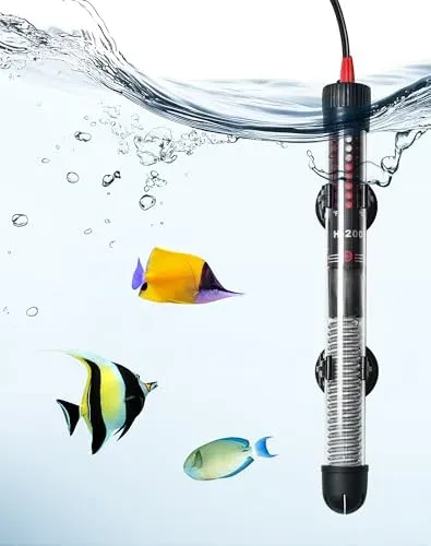 Chauffage d'aquarium LUNEKUCK 100 W pour bac de 60 à 120 l