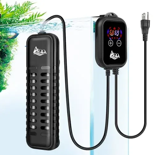 Chauffage submersible AQQA 500 W pour aquarium de 200 à 500 l