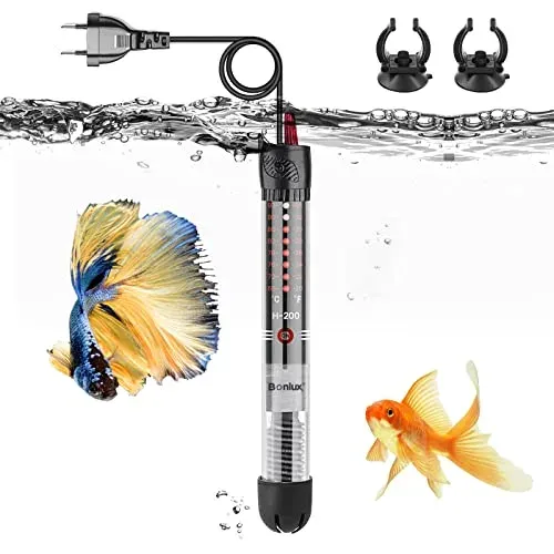 Chauffage submersible Bonlux 100 W pour aquarium jusqu'à 120 l