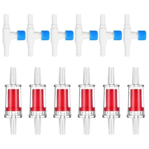 Clapets anti-retour Psyqtsuary et valves d'air, lot de 12