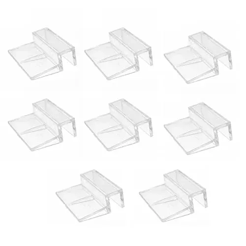 Clips OTKARXUS transparents pour couvercle d'aquarium