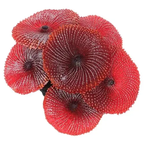 Corail artificiel rouge TOYANDONA pour aquarium récifal