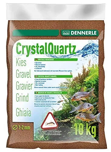Dennerle gravier de quartz brun fauve 10 kg