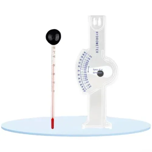 Densimètre d'eau de mer Opatiny 19 cm