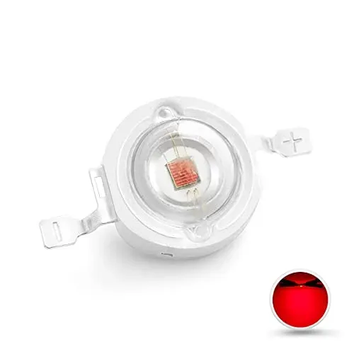 Diodes LED COB 3 W rouge (lot de 10) pour DIY éclairage aquarium