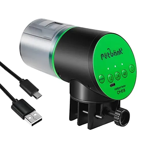 Distributeur automatique Petbank pour poissons, minuterie USB