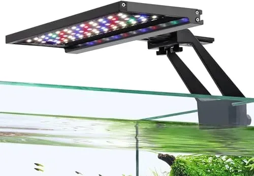 Éclairage à clip hygger CL-2 14 W pour bac 28 à 48 cm