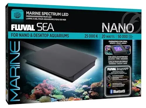 Éclairage LED Fluval Nano Marine 20 W avec Bluetooth