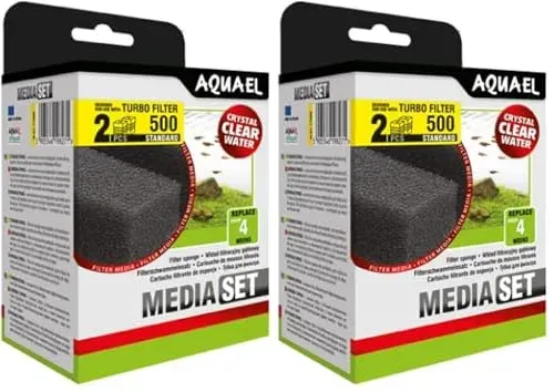 Éponge de rechange AquaEl Turbo 500 (lot de 2)