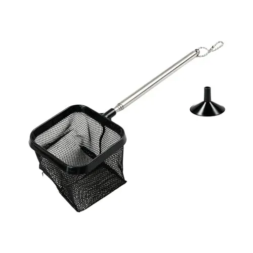 Épuisette carrée 3D Nexaflow 8 cm avec manche de 57 cm