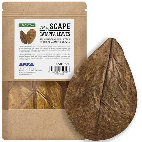 Feuilles de Catappa ARKA pour aquarium d'eau douce