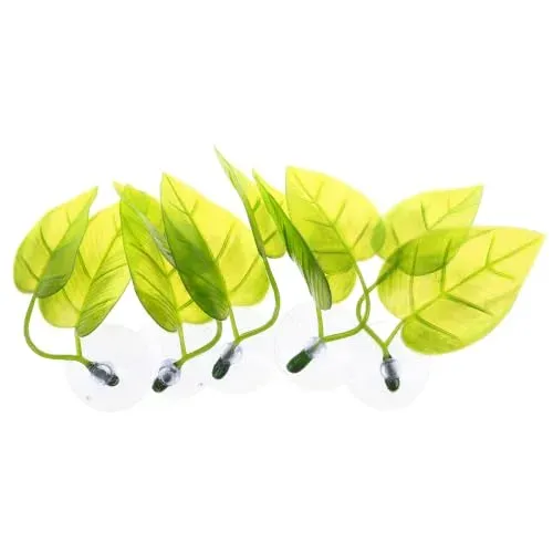 Feuilles de repos artificielles TEHAUX pour betta, lot de 5