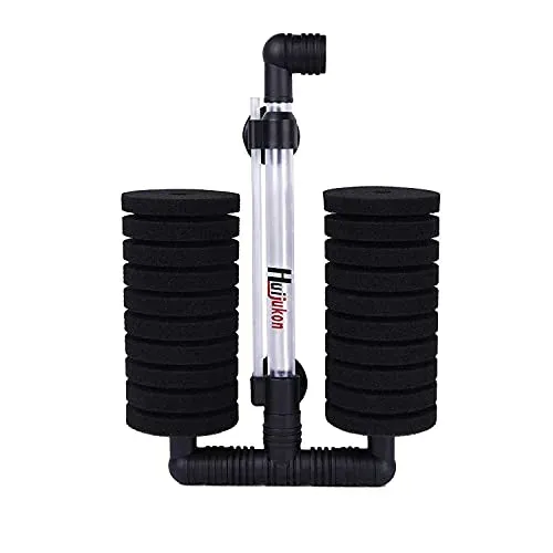 Filtre double éponge Huijukon pour aquarium de 50 à 208 l