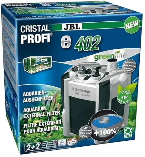 Filtre externe JBL CristalProfi e402 pour 40 à 120 l