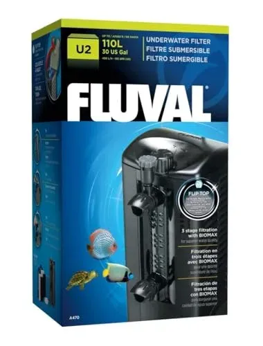 Filtre intérieur Fluval U2 pour aquarium jusqu'à 110 l